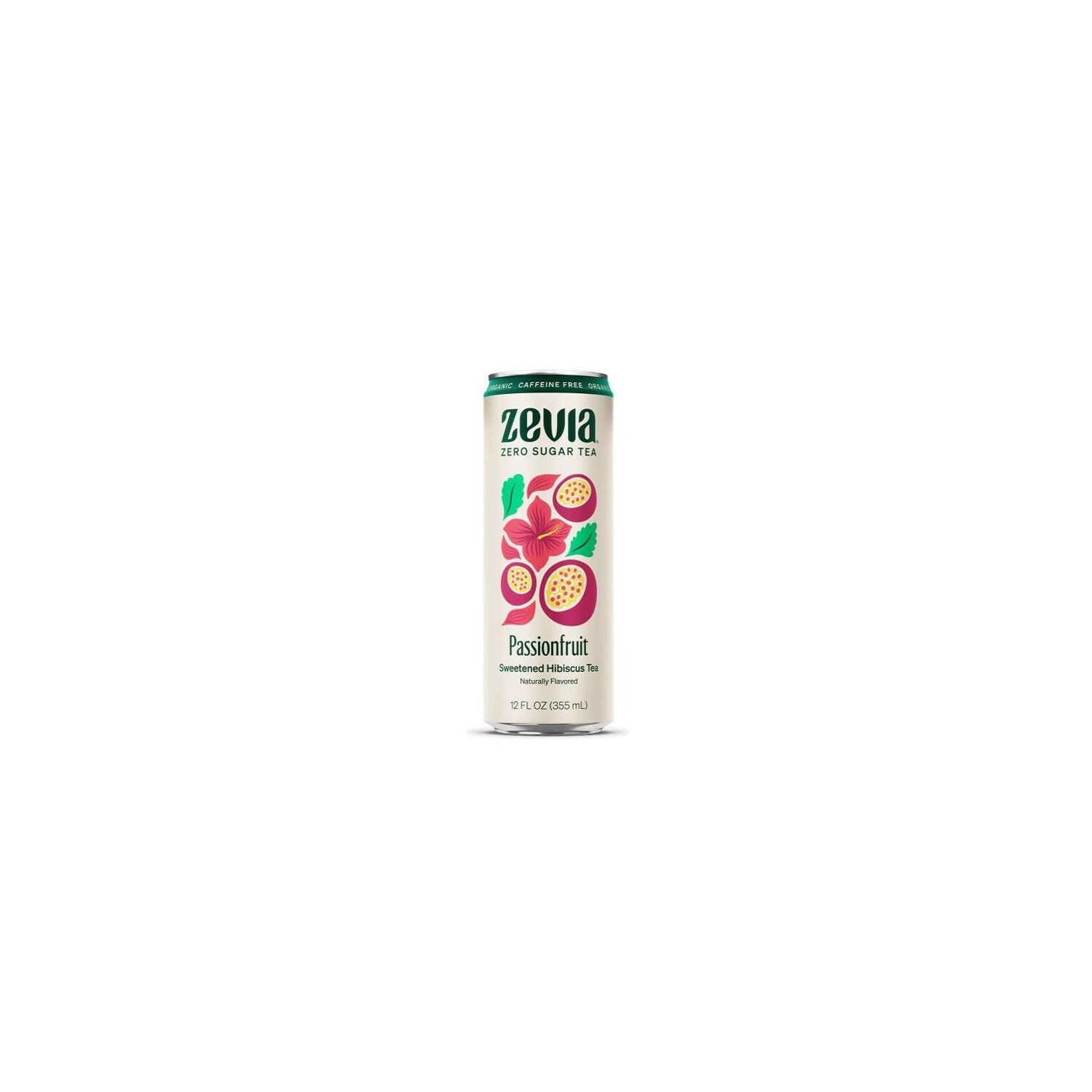 Zevia - Passionfruit Hibiscus Tea, Caffeine Free - Urban Fare