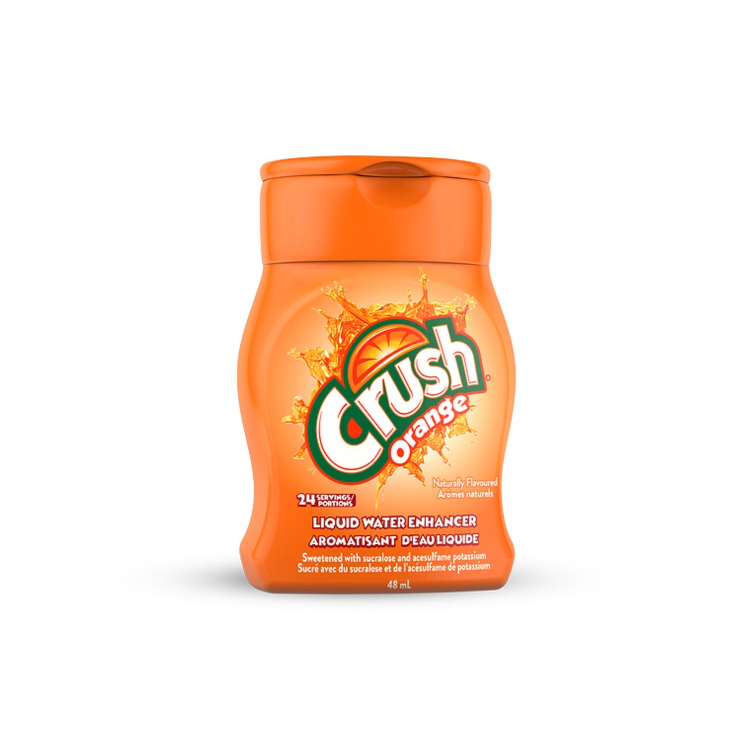 Crush - Liquid Water Enhancer, Orange - Urban Fare