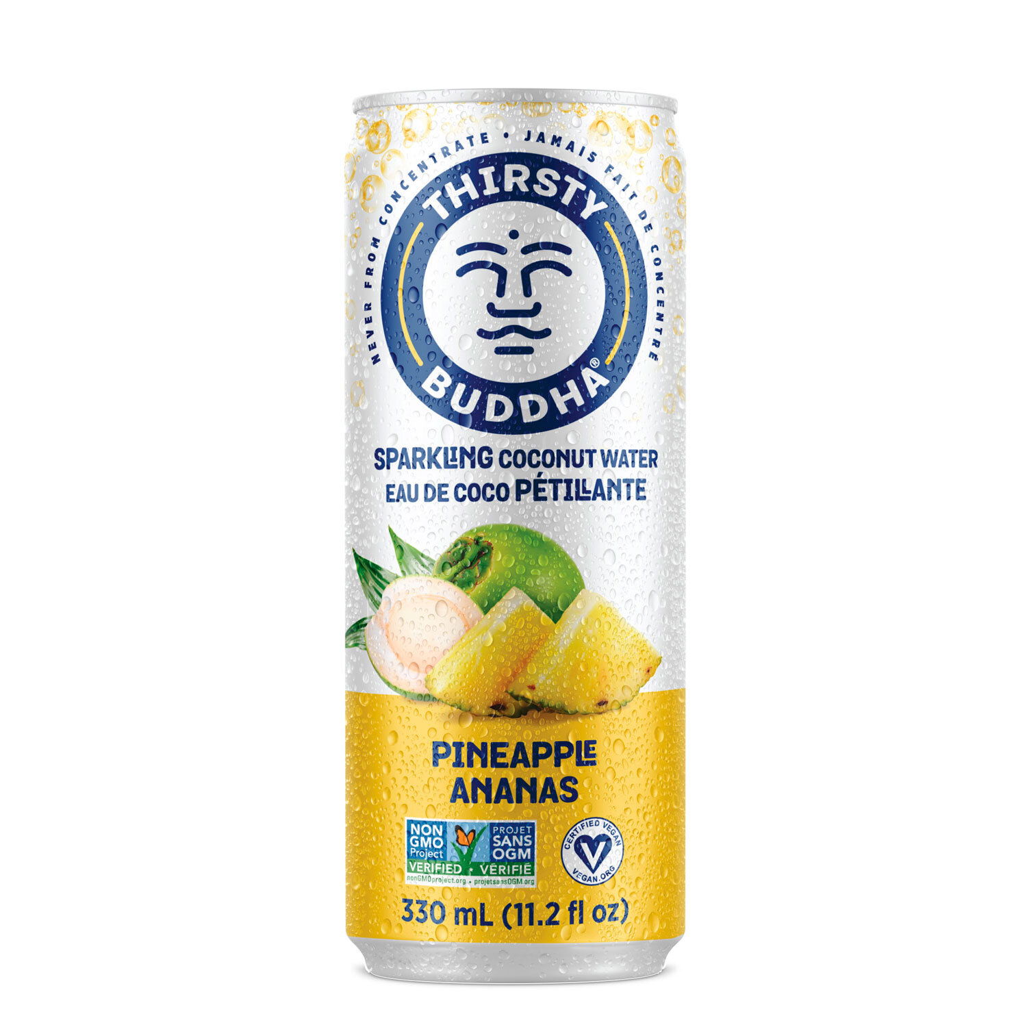 Thirsty Buddha - Sparkling Coconut Water W/Pineapple - Save