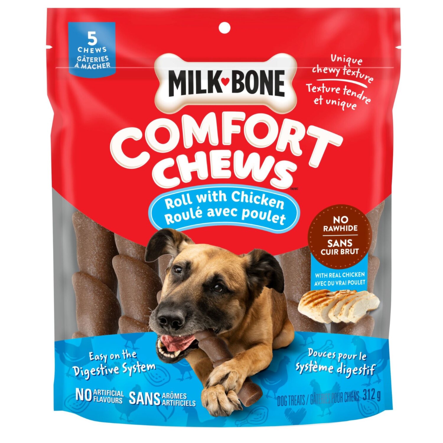 Milk bone Milk Bone Comfort Med Roll w Chicken Save On Foods