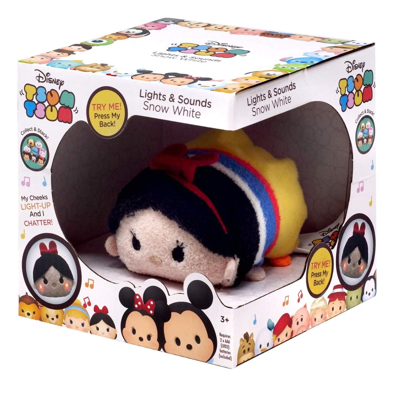 Disney light up hot tsum tsum plushes