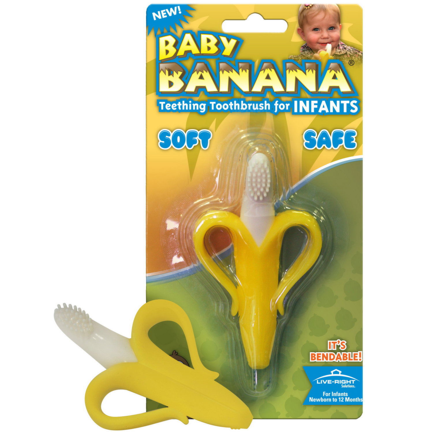 Top baby banana teething toothbrush Outlet Online