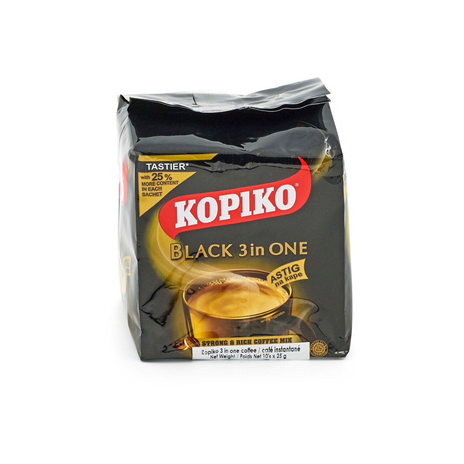 Kopiko - Black 3 in One Instant Coffee - PriceSmart Foods